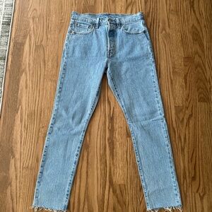Levi's High Rise Blue Jeans Classic Denim